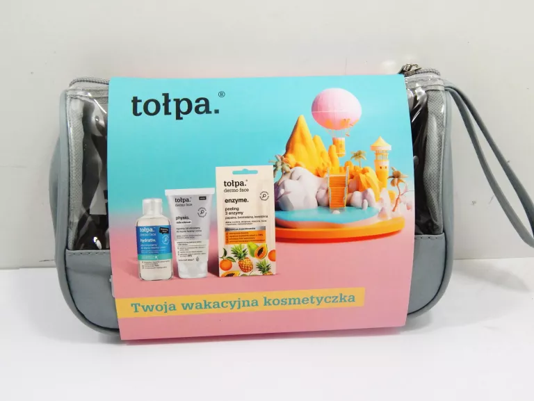 ZESTAW PODRÓZNY TOŁPA + KOSMETYCZKA