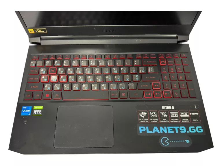 LAPTOP ACER NITRO 5 AN515-57-577G I5 11400H RTX 3050 TI 16/512GB SSD