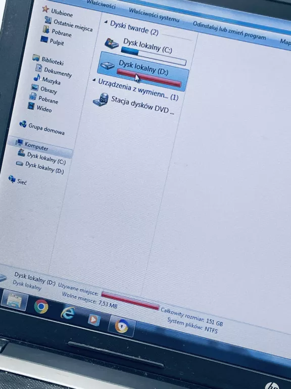 LAPTOP HP 635 /WIN7/DYSK 320 GB/2GB RAM