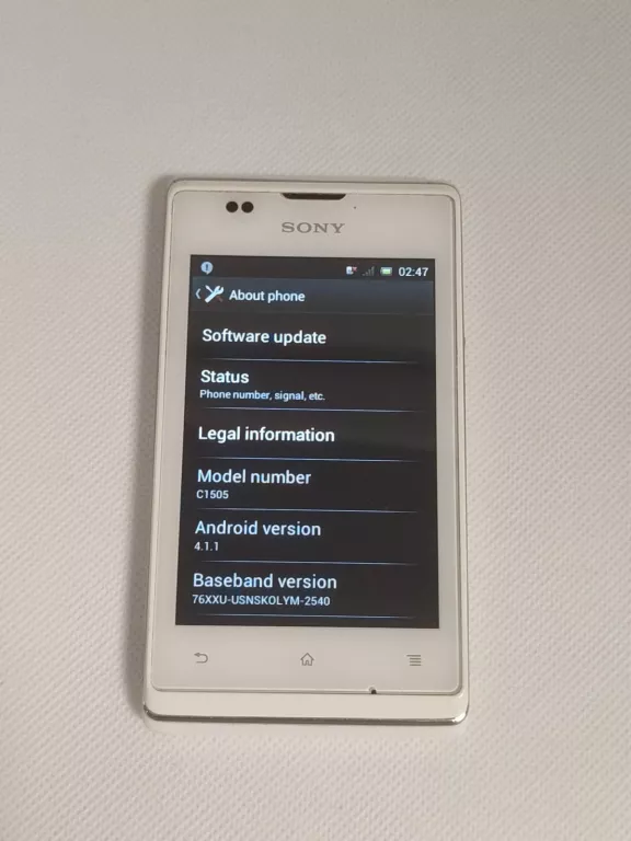 TELEFON SONY XPERIA C1505 I POWERBANK 20100