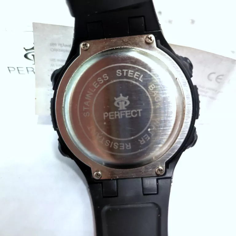 ZEGAREK NARĘCZNY ELEKTRONICZNY PERFECT