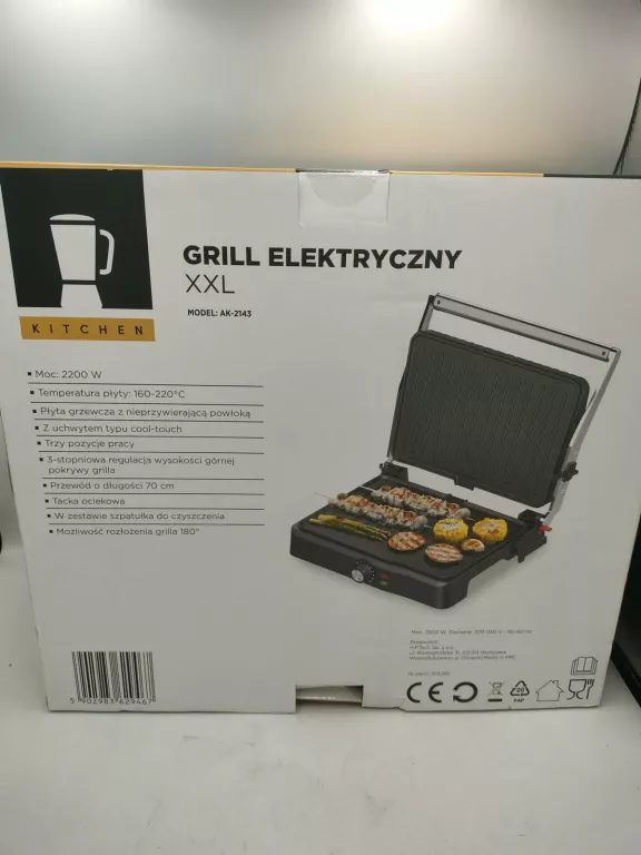 grill-elektryczny-kitchen-ak-2143-kod-producenta-ak-2143