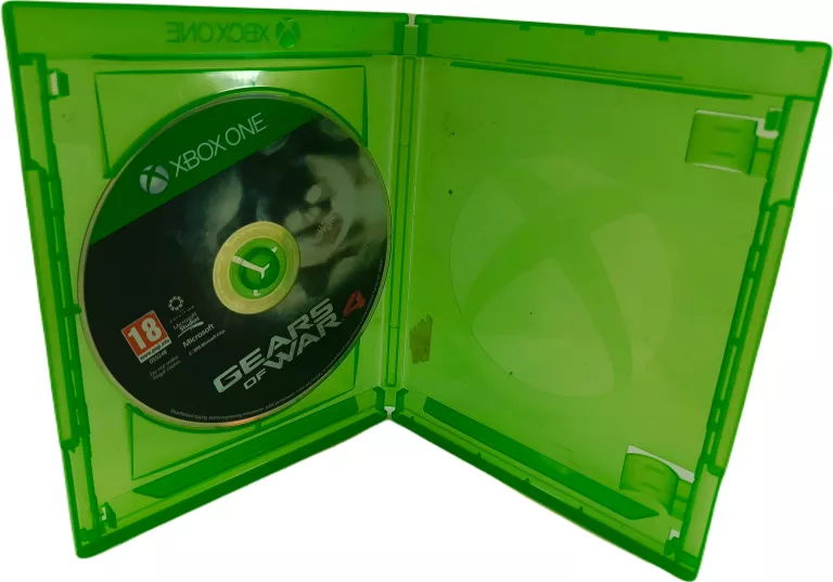 GRA NA KONSOLĘ MICROSOFT XBOX ONE GEARS 4 BRAK OKŁADKI PUDEŁKO ZASTĘPCZE