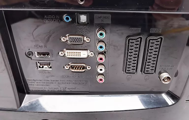 TV-MONITOR LG M227WDP + KABEL ZASILAJĄCY