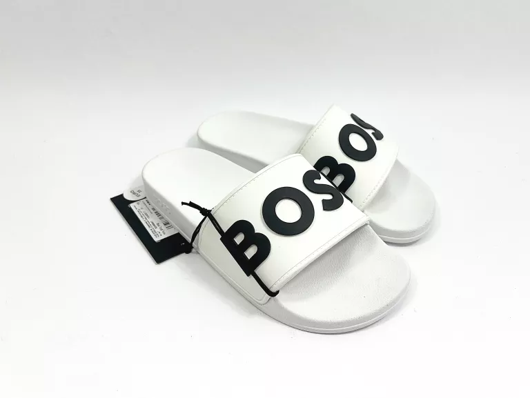 KLAPKI HUGO BOSS BIAŁE ROZMIAR 39