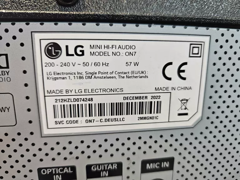 GŁOŚNIK LG XBOOM ON7