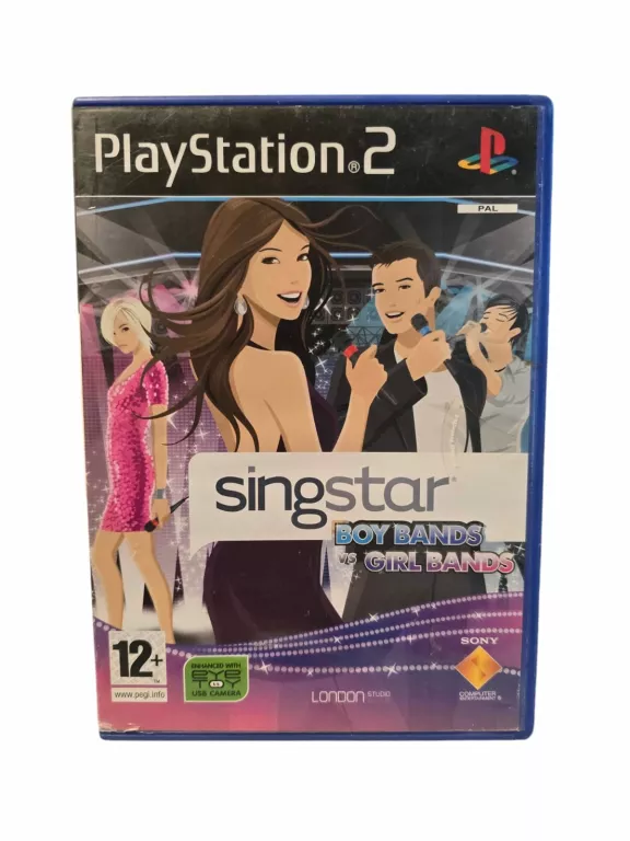 GRA PS2 SINGSTAR BOY BANDS VS GIRL BANDS