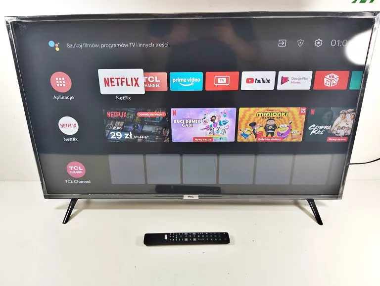 TELEWIZOR TCL 40'' SMART TV 40ES561 + PILOT