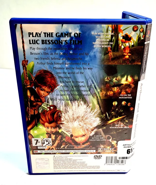 ARTHUR AND THE INVISIBLES SONY PLAYSTATION 2 (PS2)
