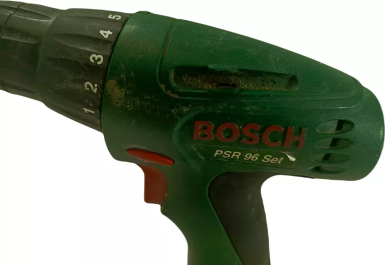 WKRĘTARKA BOSCH PSR 96 SET PLUS ŁADOWARKA AKUMULATOROWA 1,2 AH 9,6 V