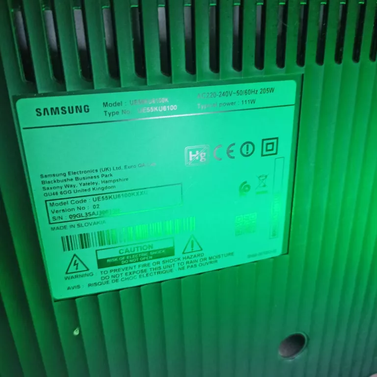 TELEWIZOR SAMSUNG UE55KU6100