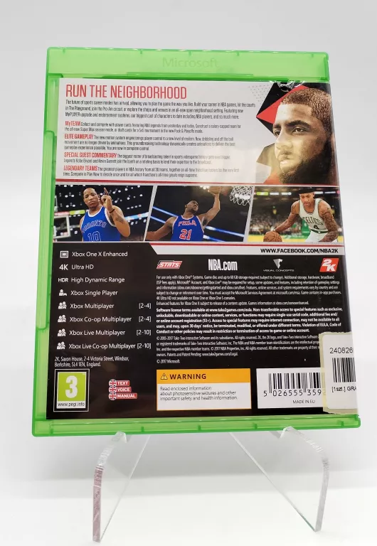 GRA XBOX ONE NBA 2K18