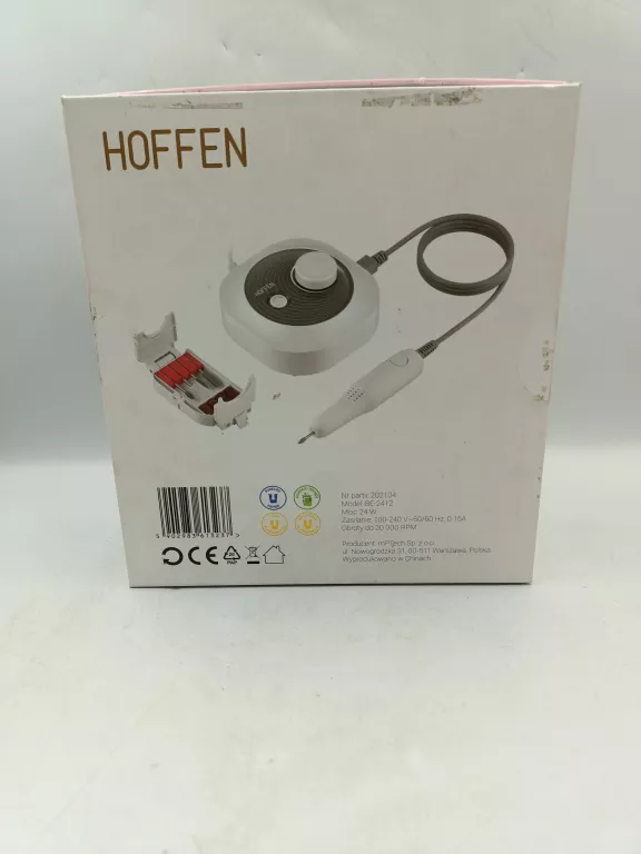 HOFFEN FREZARKA DO PAZNOKCI PRO 24W BE-2412