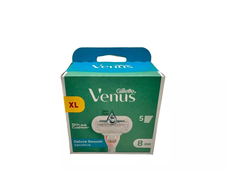 WKŁADY NOŻYKI WYMIENNE GILLETTE VENUS ŻYLETKI DELUXE SMOOTH SENSITIVE 8SZT