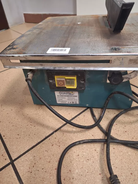 PRZECINARKA DO PŁYTEK EUROTEC 230V/50HZ 1100W