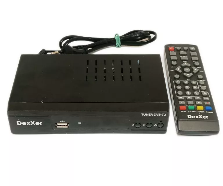 TUNER DVB-T2/HEVC DEXXER JN-821T2 + PILOT