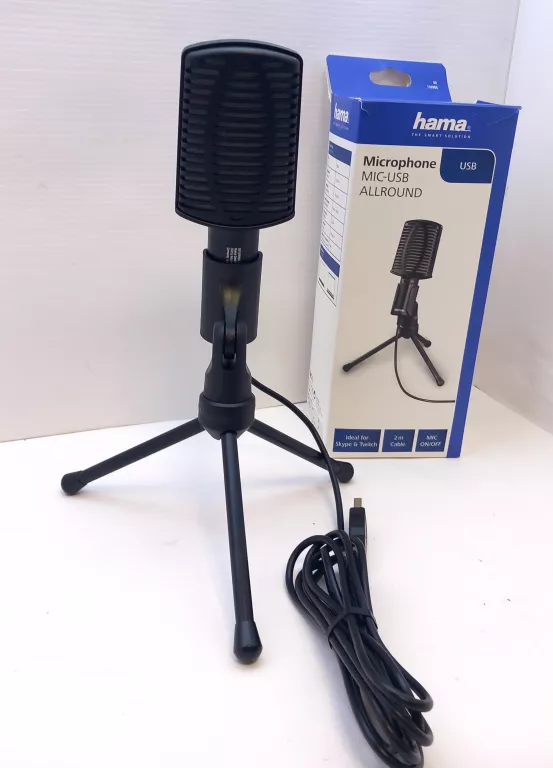 MIKROFON HAMA MIC-USB ALLROUND USB KOMPL.