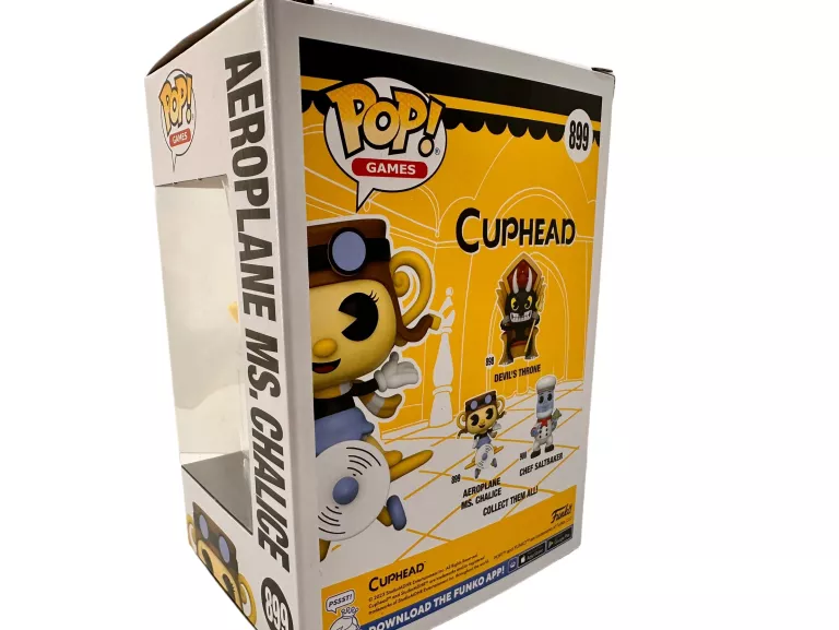FUNKO POP FIGURKA CUPHEAD AEROPLANE MS. CHALICE