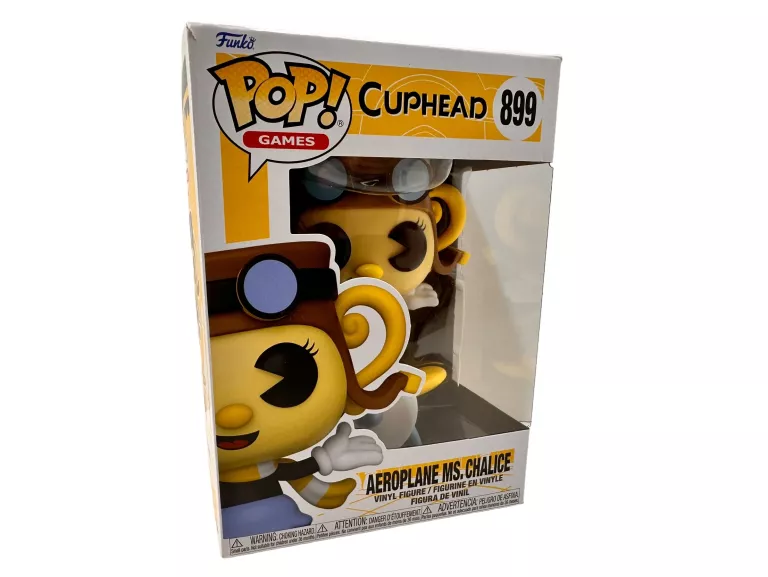 FUNKO POP FIGURKA CUPHEAD AEROPLANE MS. CHALICE