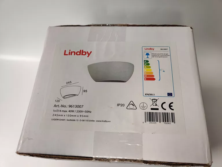 KINKIET LINDBY 9613007