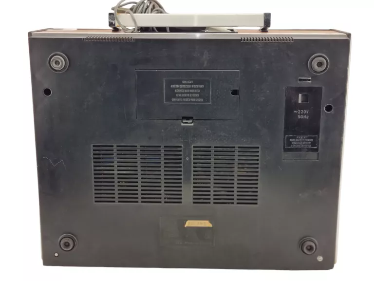 VINTAGE PRL MAGNETOFON SZPULOWY UNITRA M2405 S STEREO + MIKROFON FAJNY STA