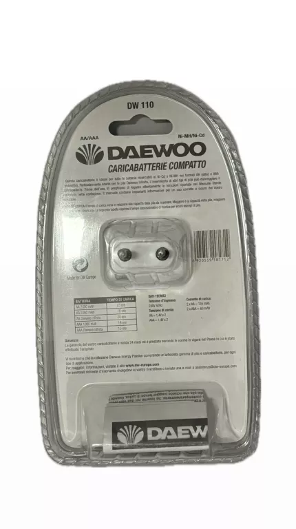 DEAWOO ŁADOWARKA KONTAKTOWA DO BATERII