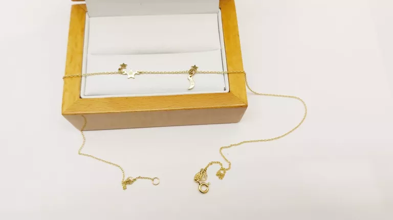 zloty-lancuszek-celebrytka-gwiazdki-pr585-145g-40-cm-ean-gtin-5905220410699