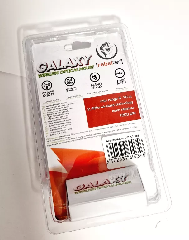 REBELTEC MYSZ BEZPRZEWODOWA GALAXY