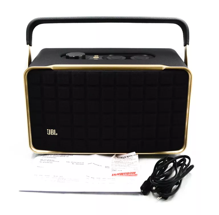 GŁOŚNIK PRZENOŚNY JBL AUTHENTICS 300 CZARNY 100 W + KABEL