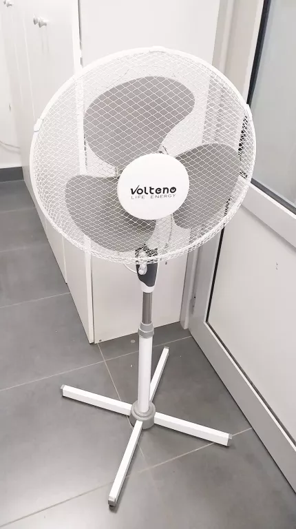 WENTYLATOR PODŁOGOWY STOJĄCY WIATRAK CICHY MOCNY 40W ŚMIGŁO 36CM