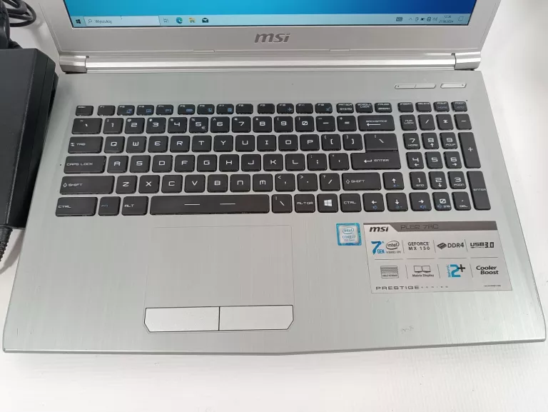 LAPTOP MSI PL62 7RC 8GB INTEL CORE I7