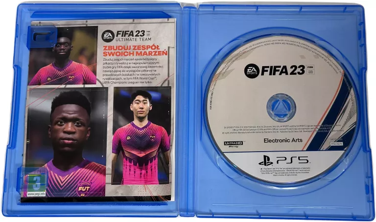 GRA SPORTOWA/PIŁKARSKA FIFA 23 NA KONSOLĘ PLAYSTATION 5