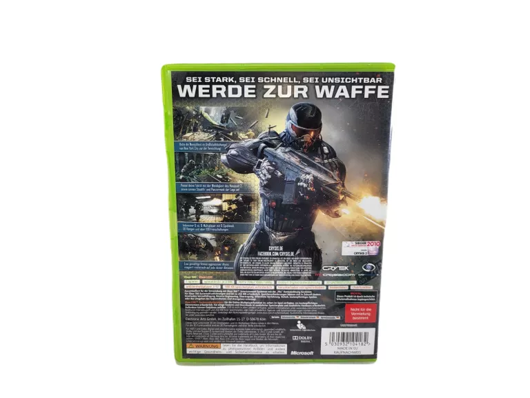 GRA NA KONSOLĘ XBOX 360 CRYSIS 2
