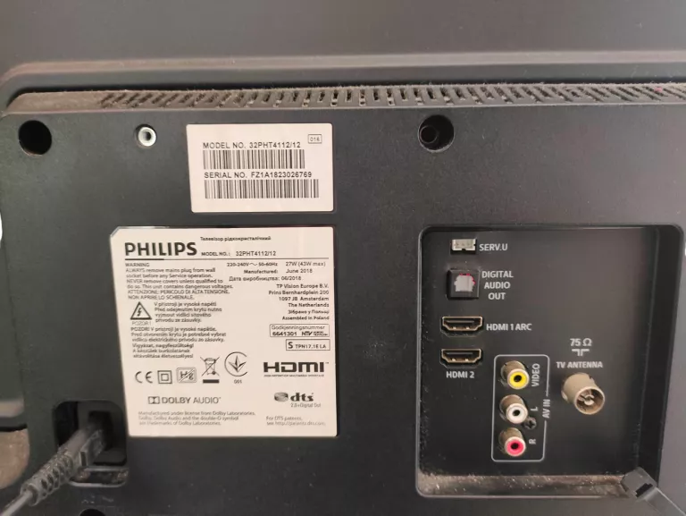 TELEWIZOR PHILIPS 32PHT PILOT