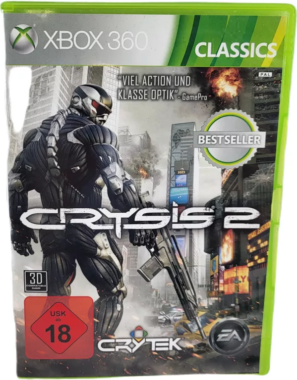 GRA NA KONSOLĘ XBOX 360 CRYSIS 2