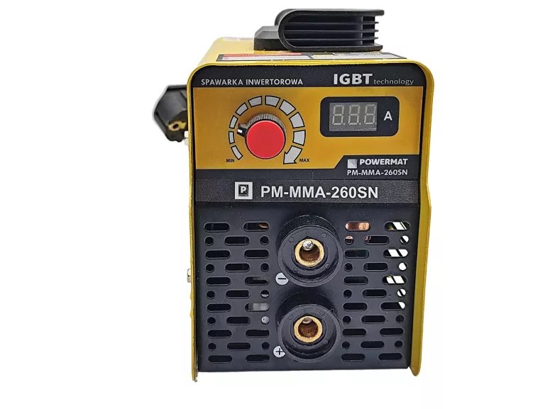 SPAWARKA POWERMAT PM-MMA-260SN + MASKA PARKSIDE PSHL 2 A2 + MAGNESY