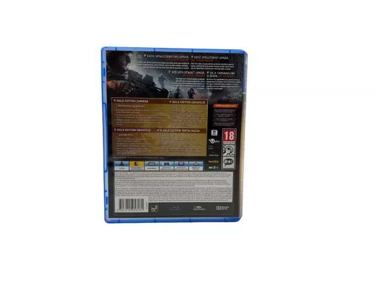 GRA NA PLAYSTATION 4 PS 4 TOM CLANCY'S THE DIVISION GOLD EDITION