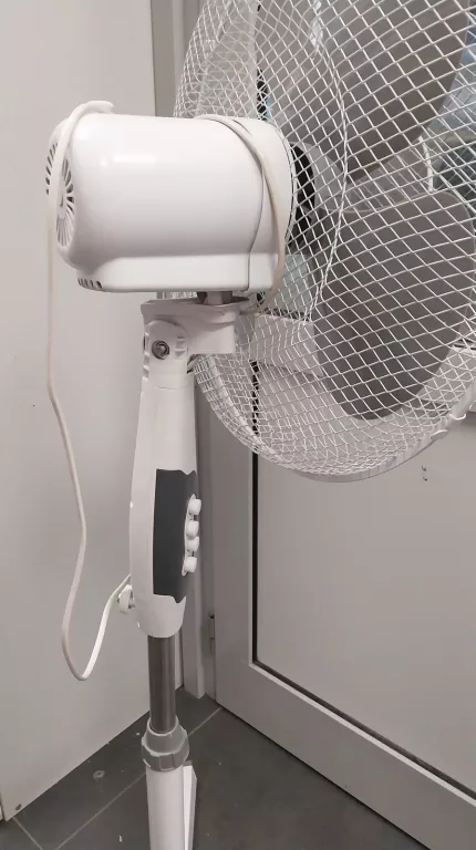 WENTYLATOR PODŁOGOWY STOJĄCY WIATRAK CICHY MOCNY 40W ŚMIGŁO 36CM