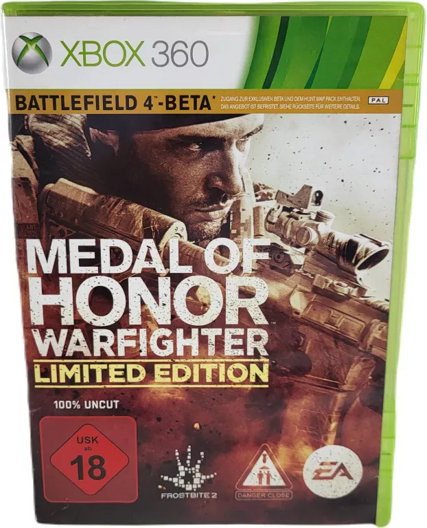 GRA NA XBOX 360 MEDAL OF HONOR: WARFIGHTER - LIMITED EDITION