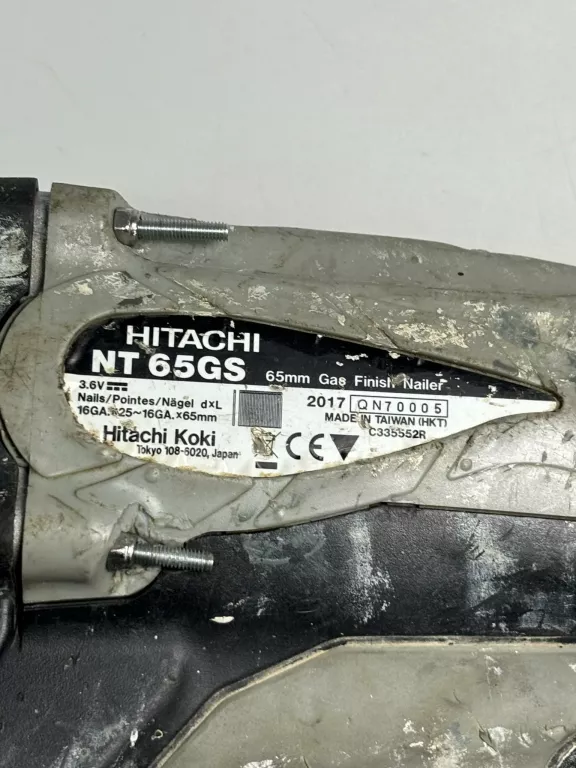 AKUMULATOROWA GWOŹDZIARKA HIKOKI NT65GS