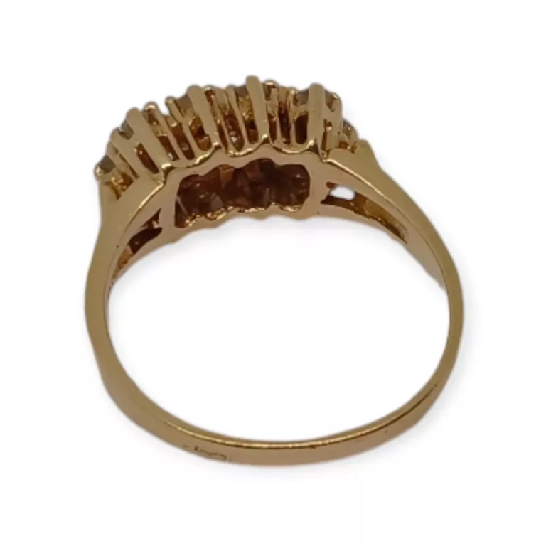 ZŁOTY PIERŚCIONEK 14K W:3,78 R:13