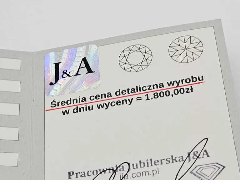 ZŁOTY DAMSKI PIERŚCIONEK 585P (14K)