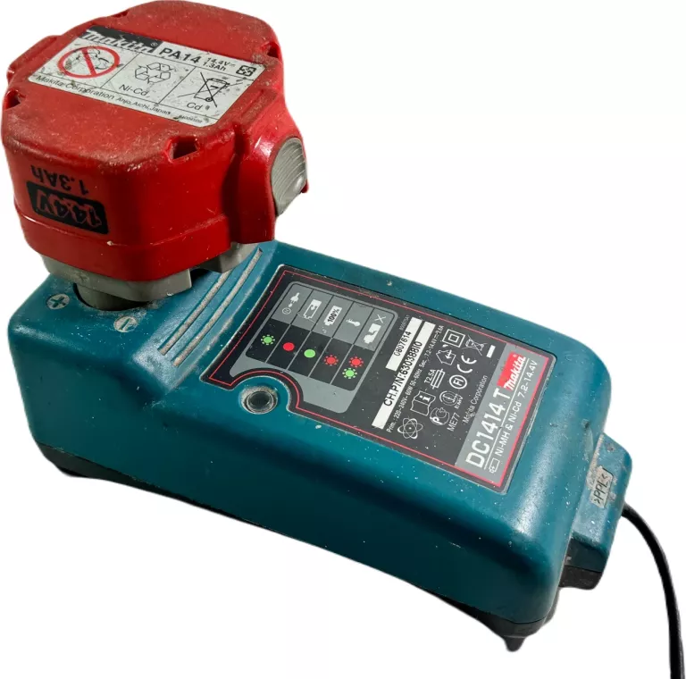 WIERTARKO-WKRĘTARKA AKUMULATOROWA MAKITA 6281D 2X AKUMULATOR 1,3 AH 14,4V