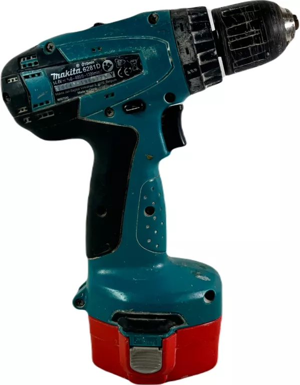 WIERTARKO-WKRĘTARKA AKUMULATOROWA MAKITA 6281D 2X AKUMULATOR 1,3 AH 14,4V