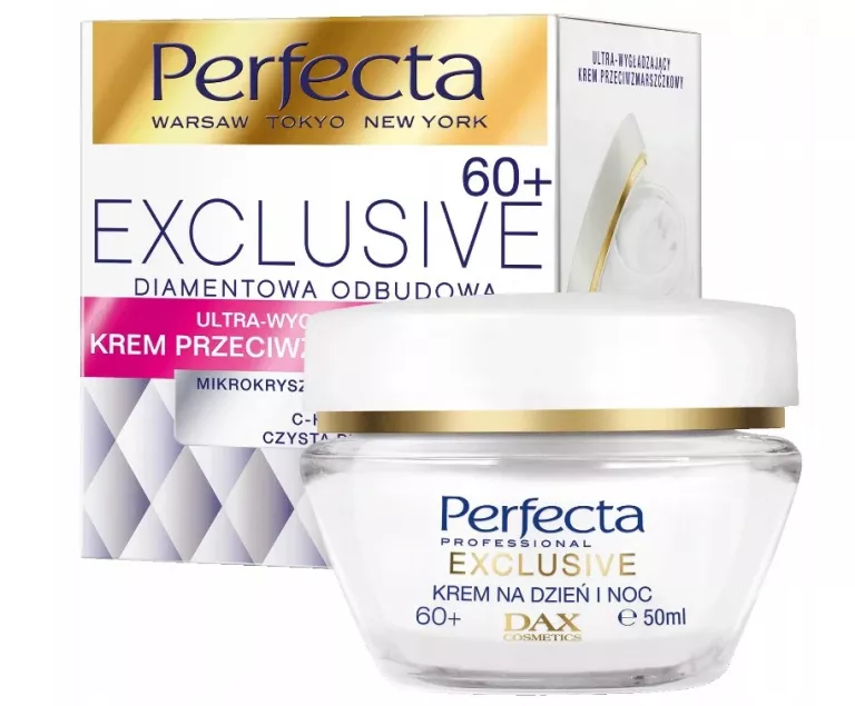 PERFECTA EXCLUSIVE 60+ KREM PRZECIWZMARSZCZKOWY ULTRA-WYGŁADZAJĄCY 50 ML