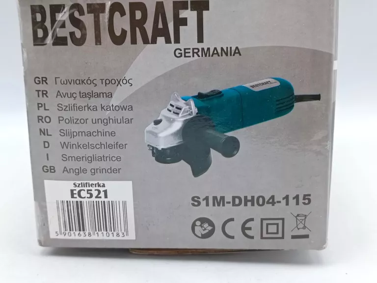 SZLIFIERKA KĄTOWA BESTCRAFT EC521