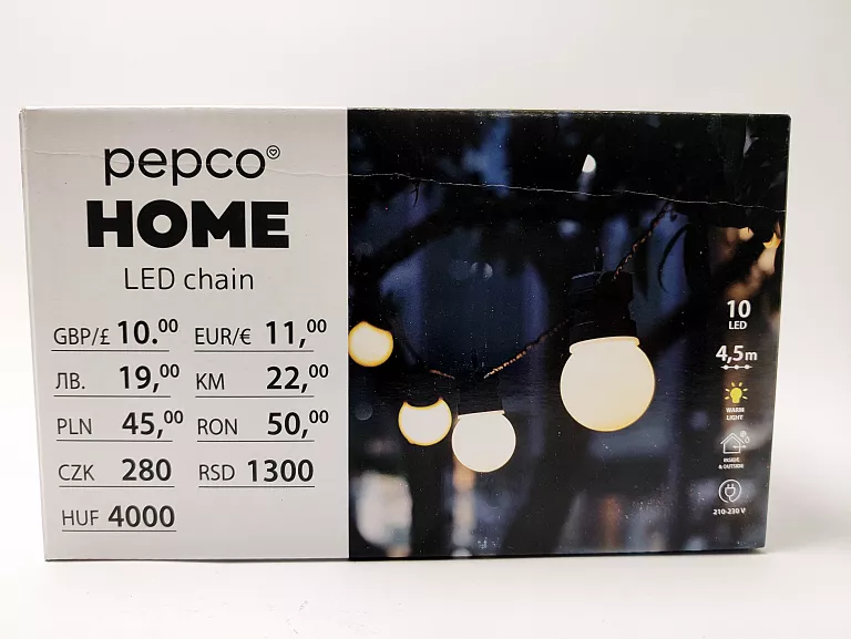 OŚWIETLENIE PEPCO HOME LED CHAIN