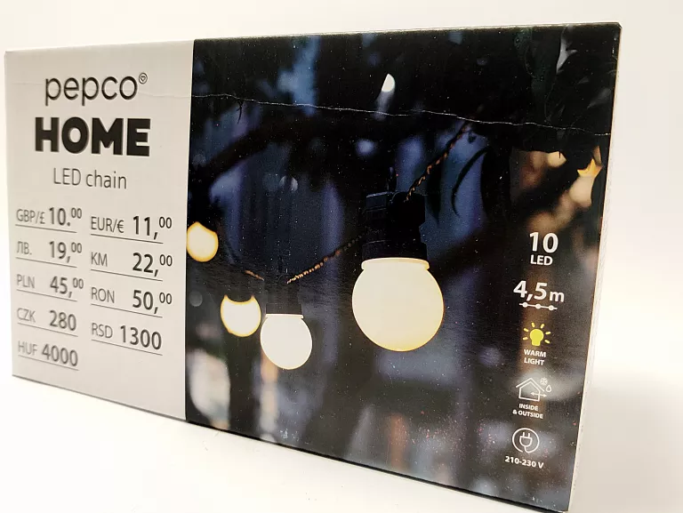 OŚWIETLENIE PEPCO HOME LED CHAIN