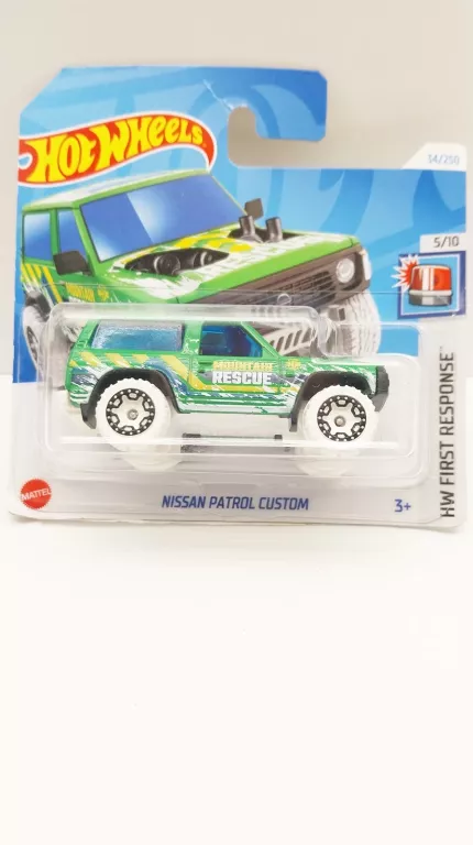 SAMOCHODZIK HOT WHEELS NISSAN PATROL CUSTOM