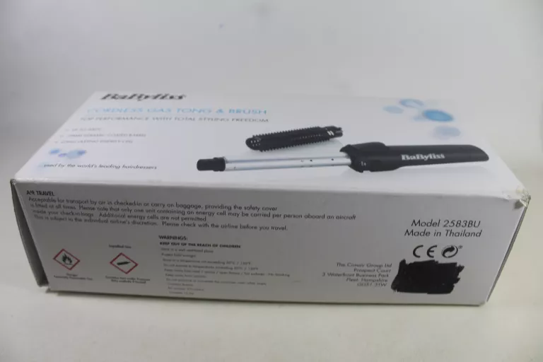 LOKÓWKA GAZOWA BABY LISS CORDLESS GAS TONG